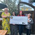 Deborah Smith, Samantha Angel, Animal Rescue Force Inc. Representative, and Pat DeRamus
